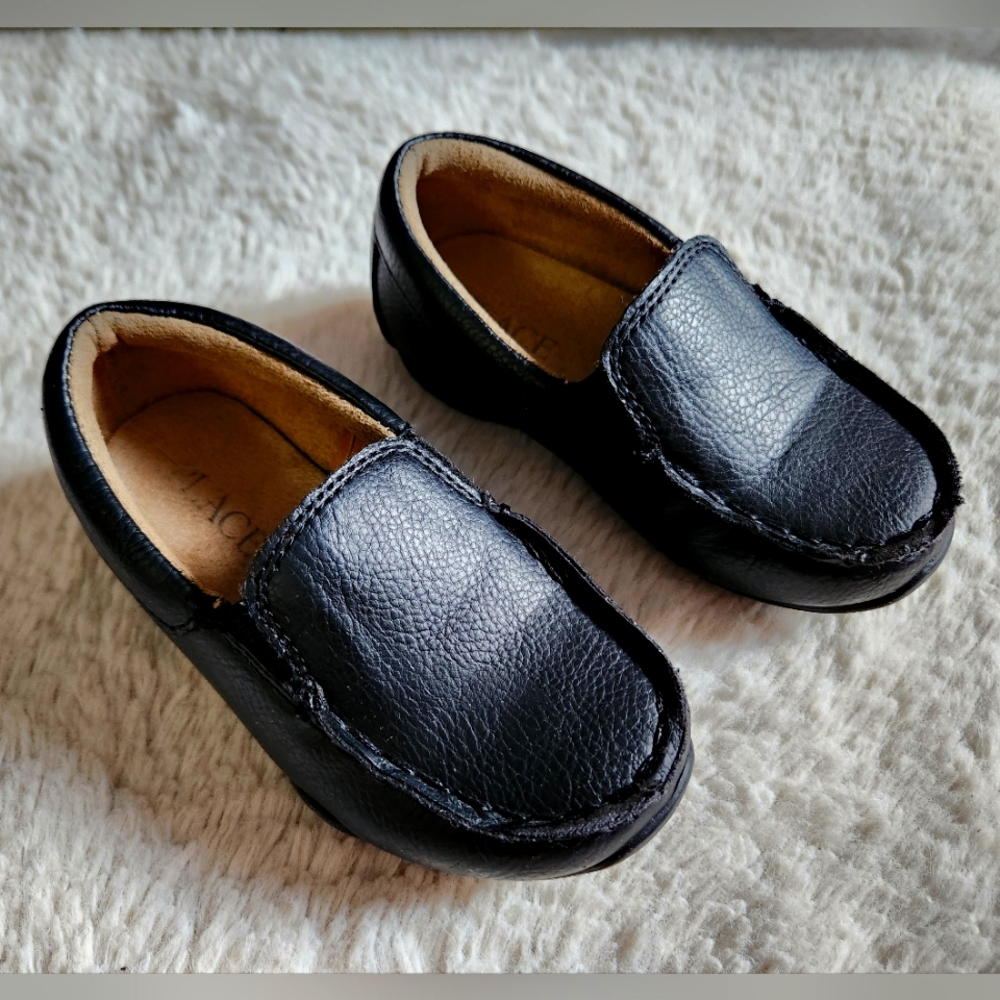 GUC Children's Place boys' black shoes, 7